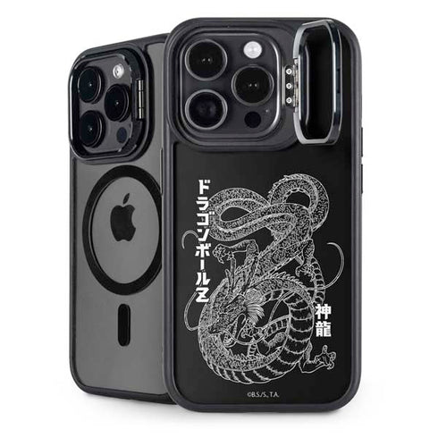 Dragon Ball Z Negative Shenron iPhone 15 Pro Max Kickstand Case